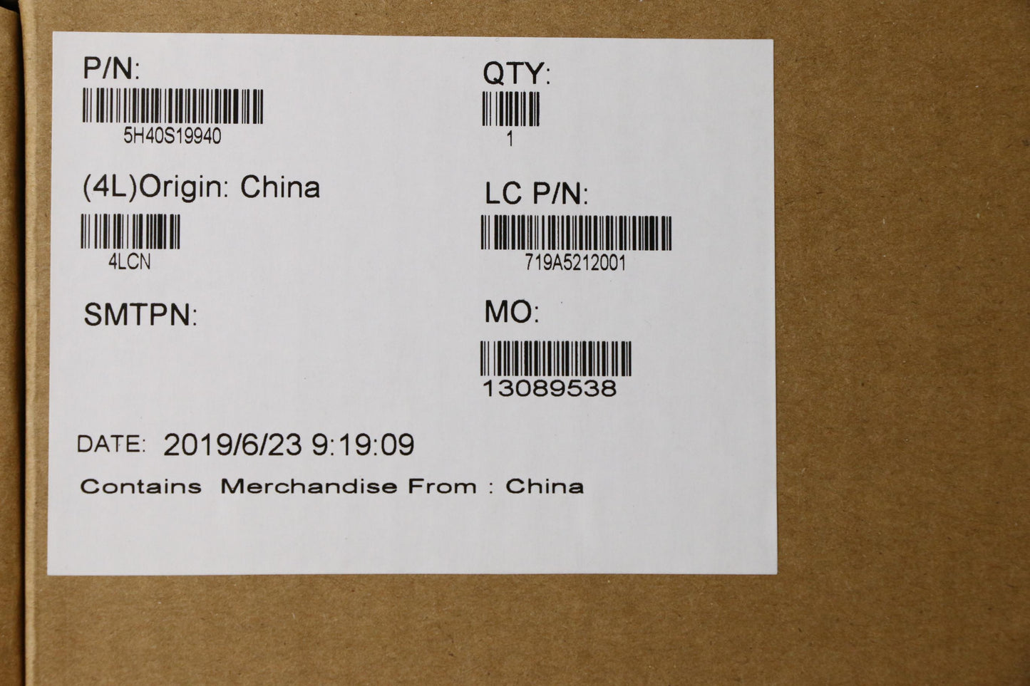 Lenovo Heatsink - 5H40S19940