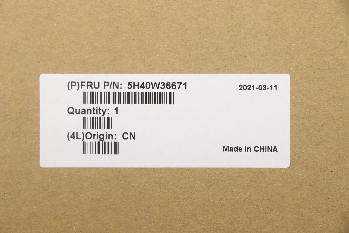 Lenovo CPU Heatsink with Fan - 5H40W36671