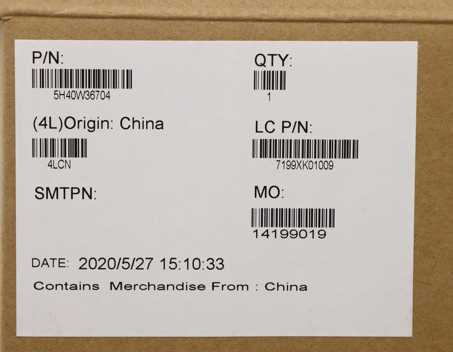 Lenovo CPU Heatsink with Fan, SWG P AVC - 5H40W36704