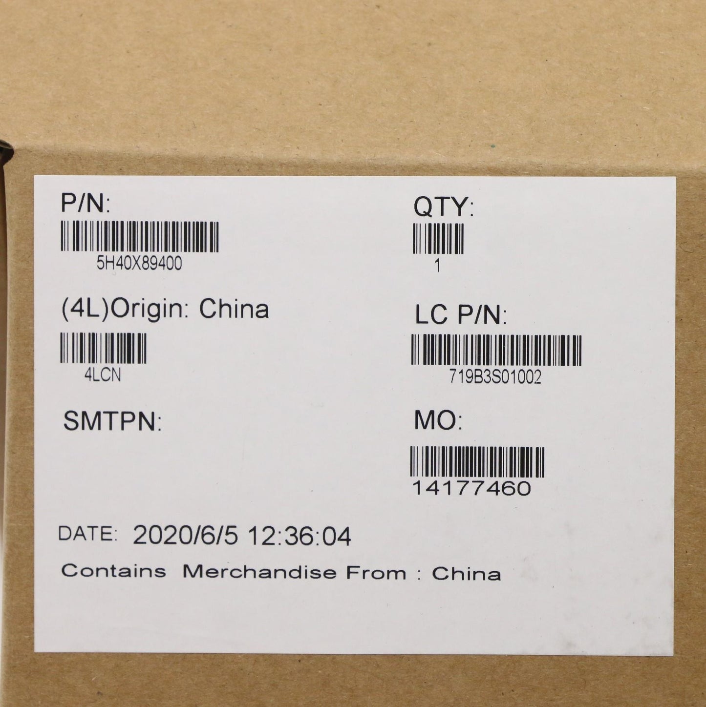 Lenovo Thermal Module GT4A5, UMA - 5H40X89400