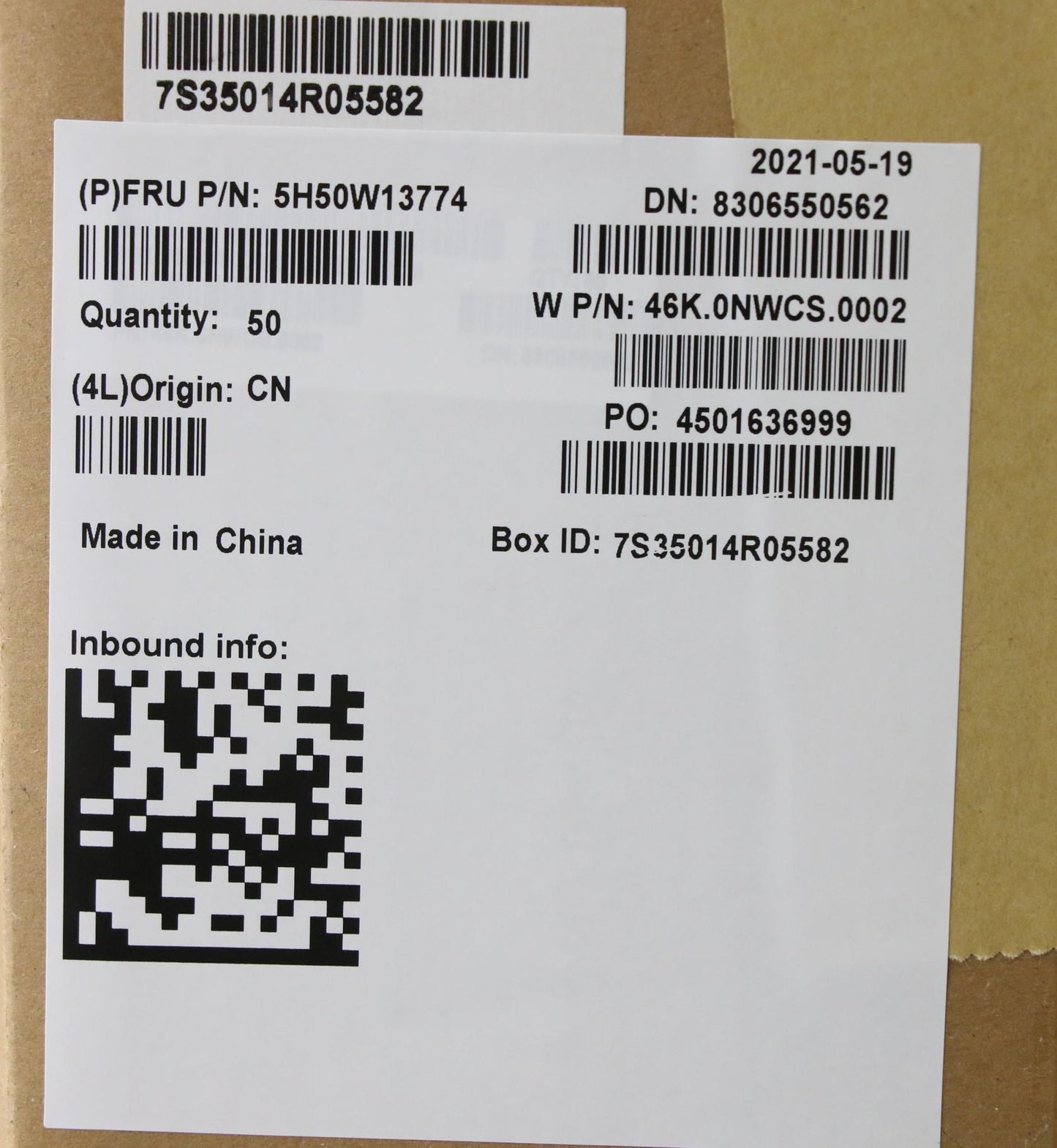 Lenovo Hinge Set, Left and Right, L14W Gen2 - 5H50W13774