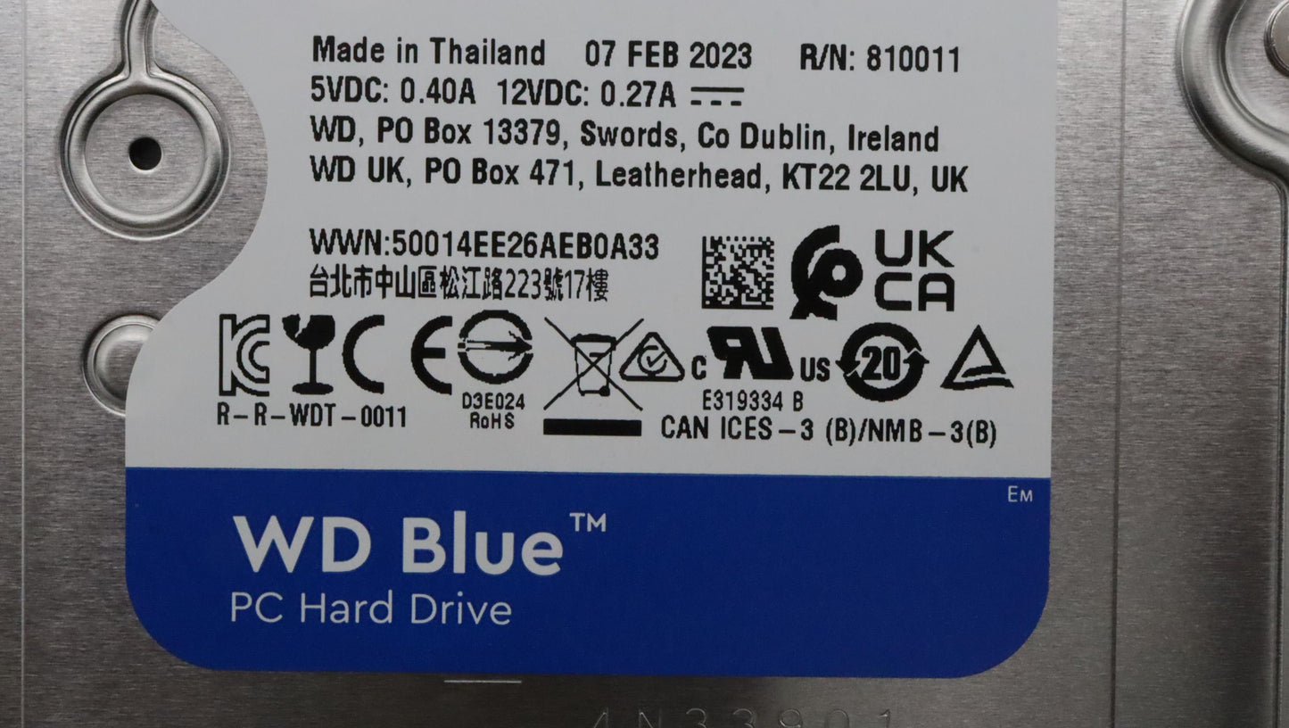 Lenovo 2TB HDD, 3.5", 7200RPM, SATA, 6Gb/s - 5HD1C86775