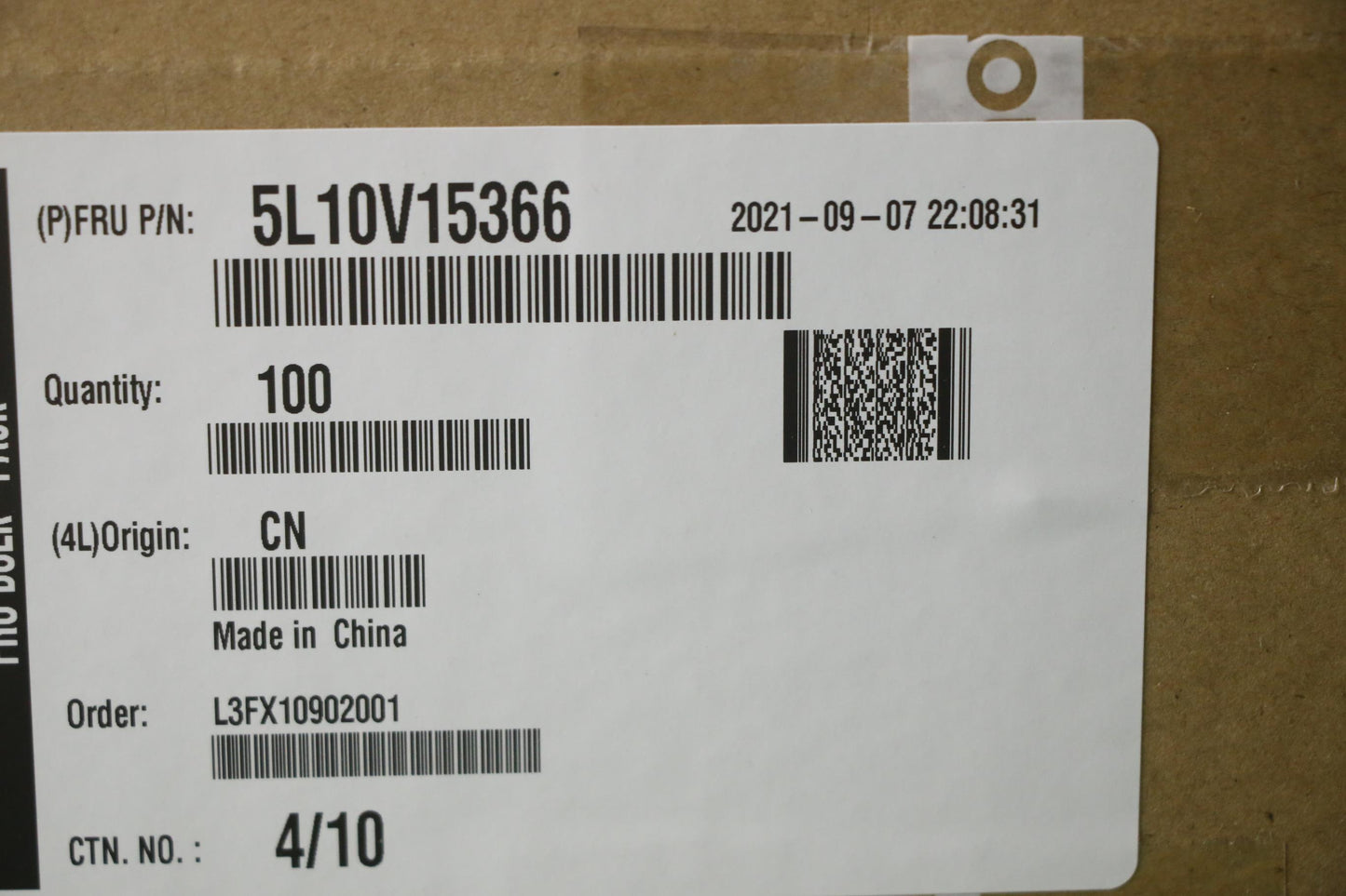 Lenovo Kits Screws And Labels - 5L10V15366