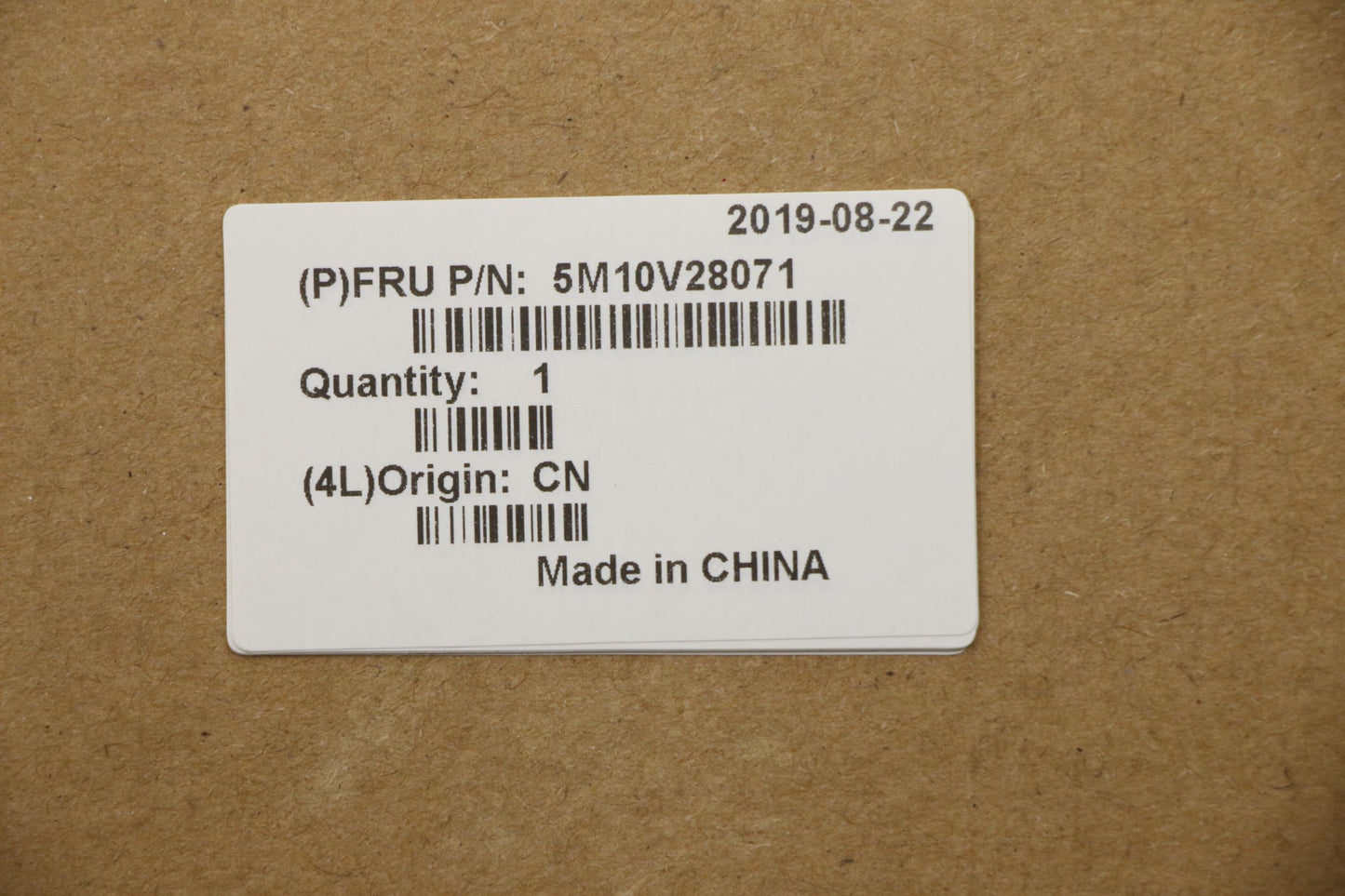 Lenovo Rear Cover, FHD RGB - 5M10X62345