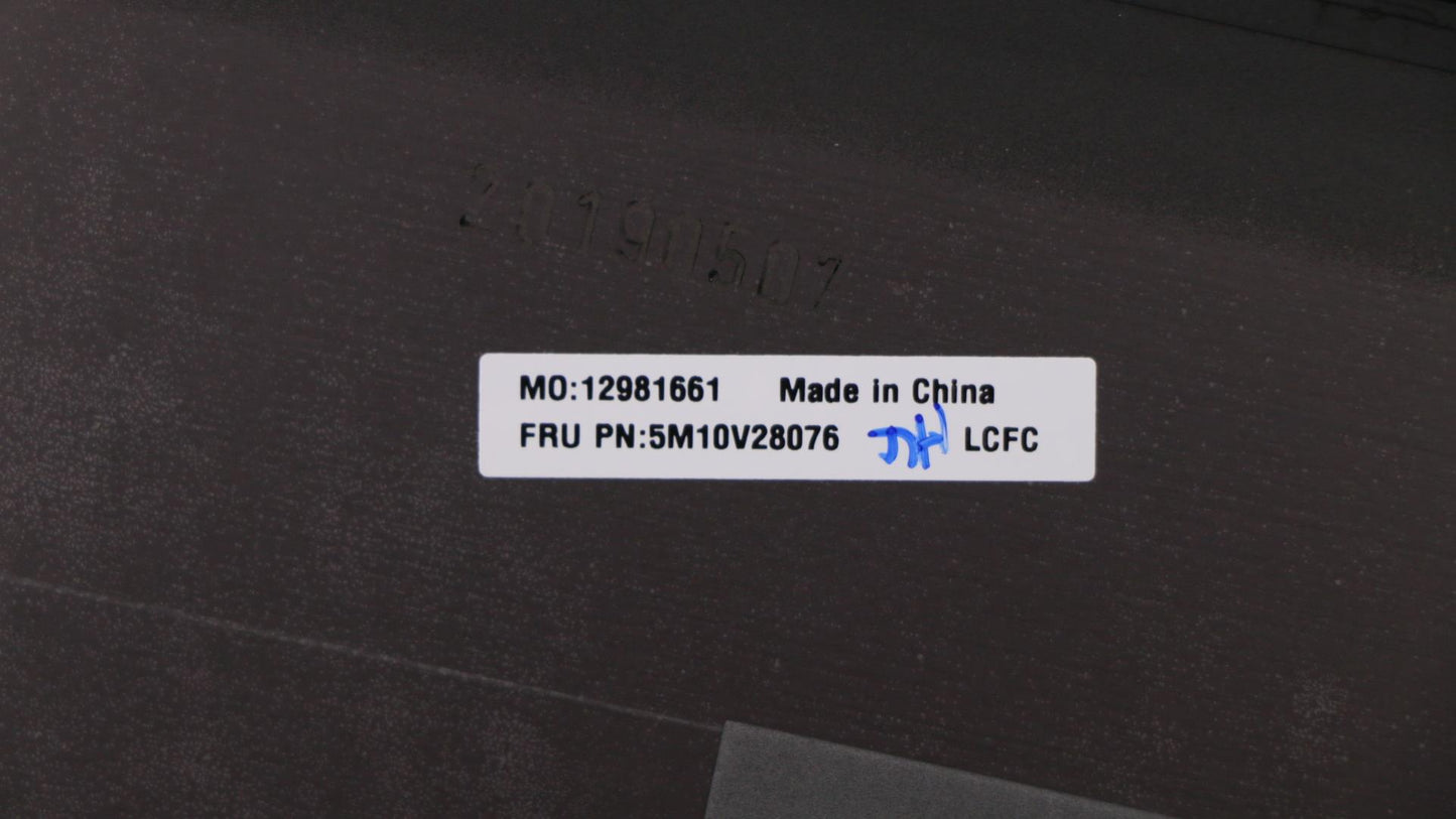Lenovo LCD Rear Cover, WQHD, RGB - 5M10V28076