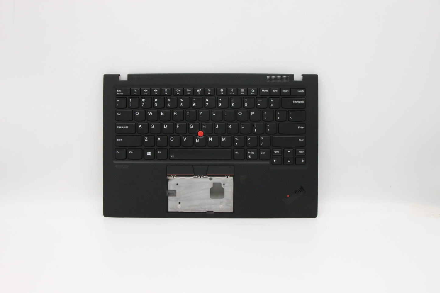 Lenovo C-Cover with Keyboard, USA English, Deep Black, Backlit, WWAN Compatible - 5M10W85918