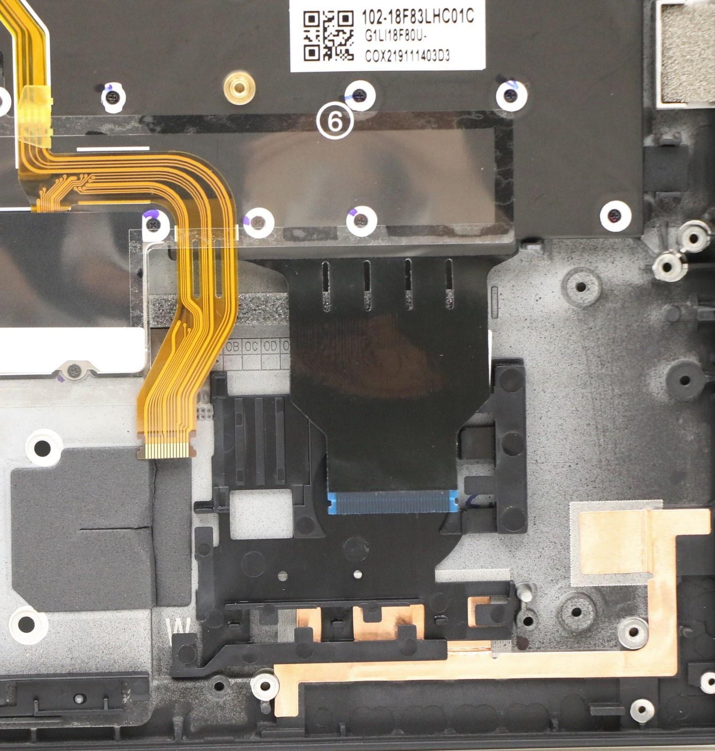 Lenovo C-Cover with Keyboard, USA English, Deep Black, Backlit, WWAN Compatible - 5M10W85918