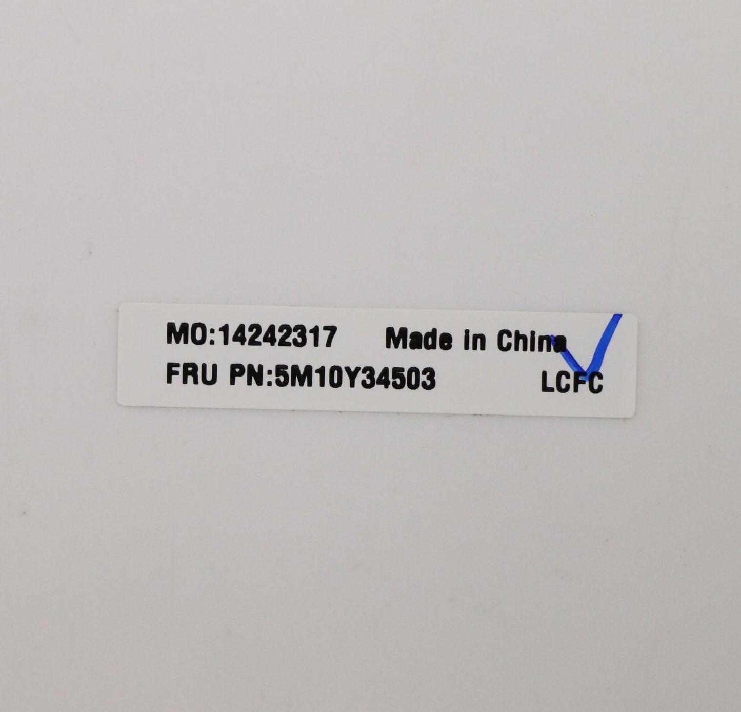 Lenovo LCD Bezel, IR Sheet - 5M10Y34503