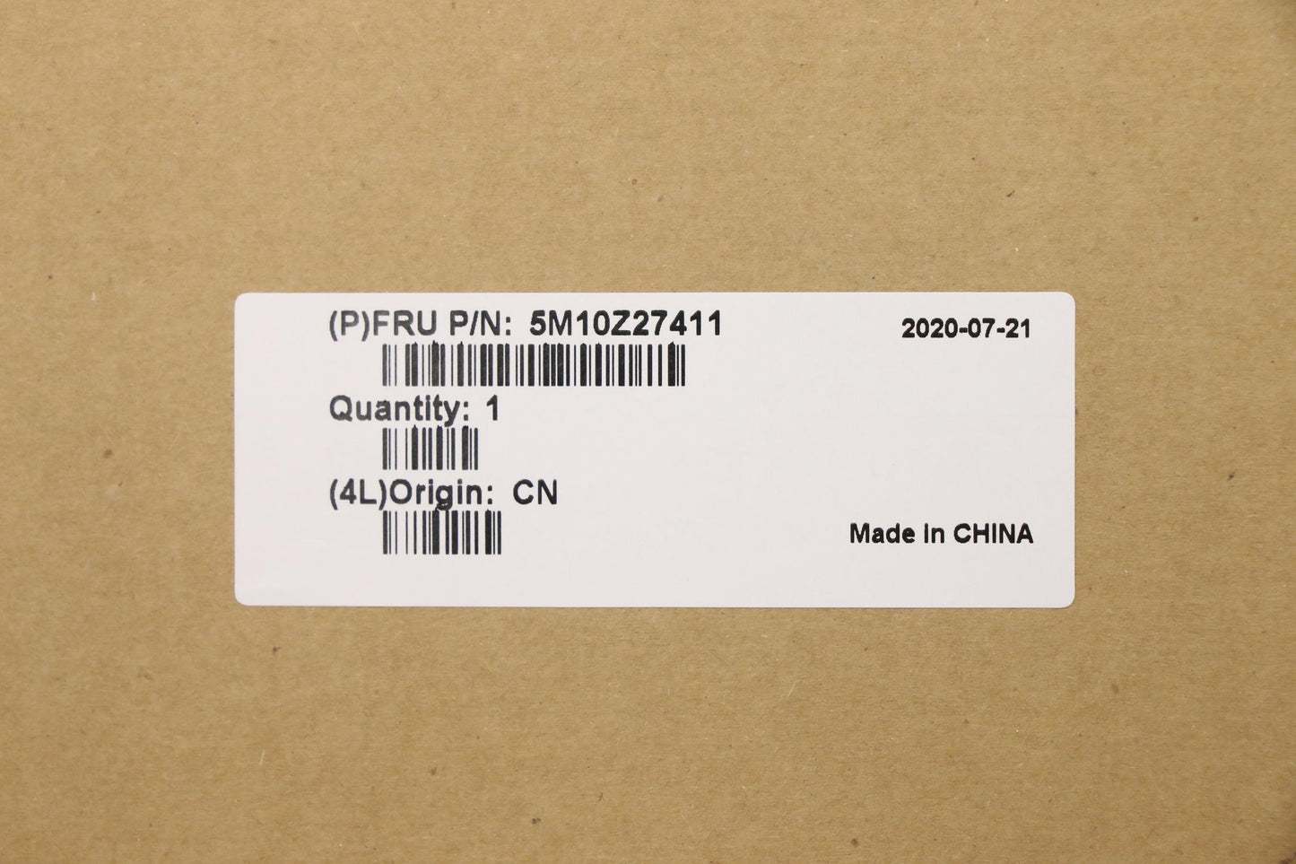 Lenovo LCD Rear Cover with IR Microphone, Deep Black - 5M10Z27411