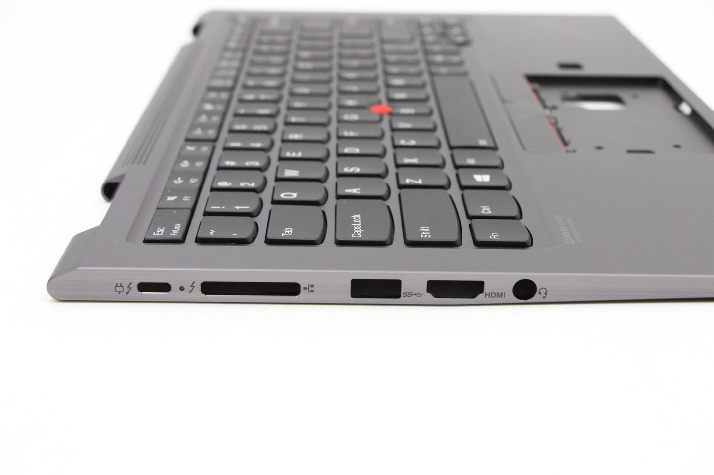 Lenovo Iron Grey C-Cover with USA English Keyboard, WLAN Compatible - 5M10Z37082