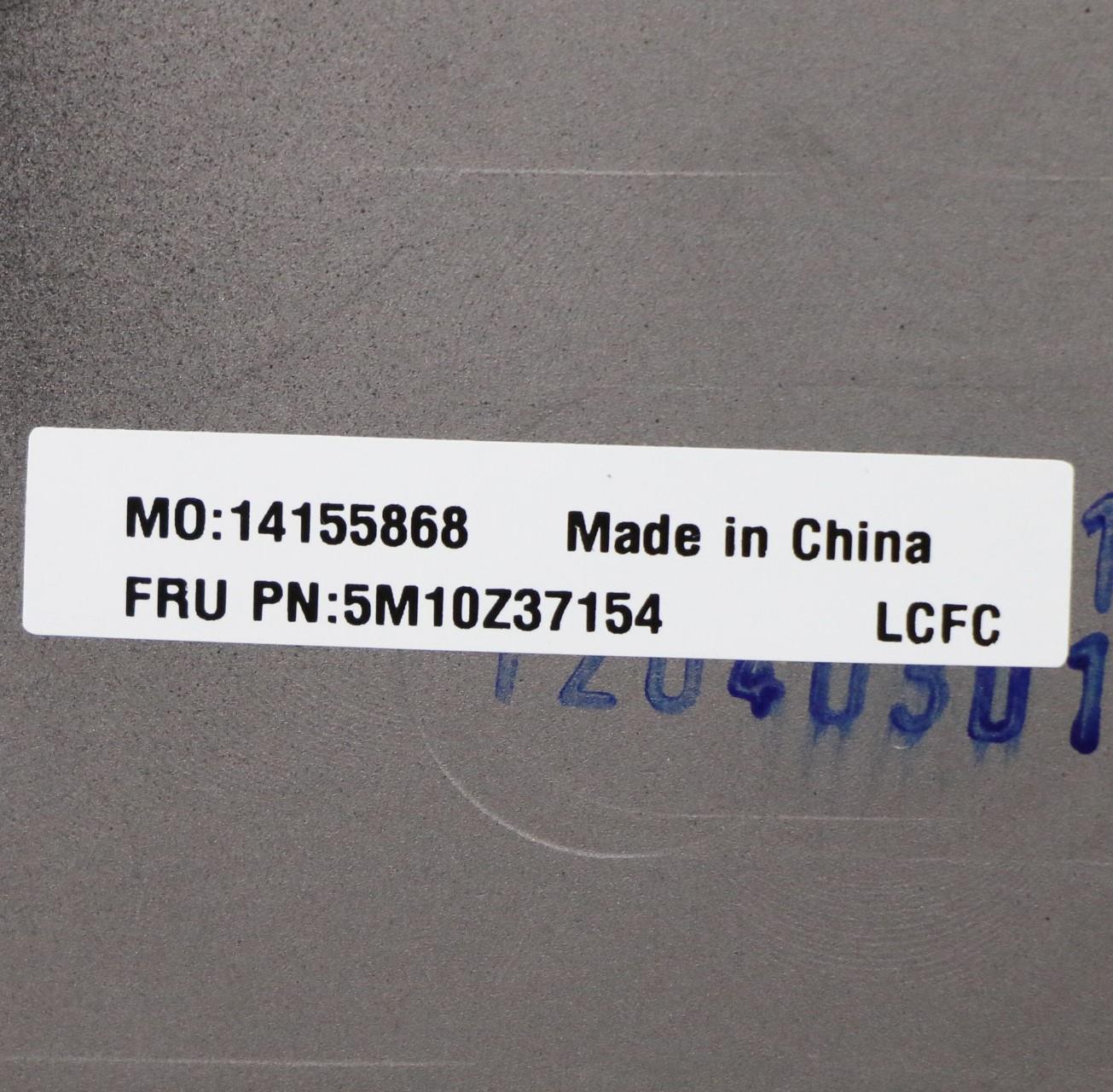 Lenovo C-Cover with USA English Keyboard, Iron Grey, Backlit, WWAN Compatible - 5M10Z37154