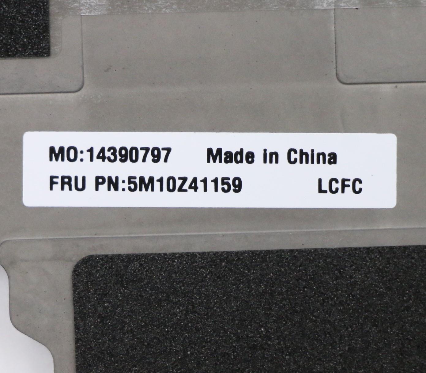 Lenovo C-Cover with Keyboard, USA English, Black, Non-Backlight, Fingerprint - 5M10Z41159