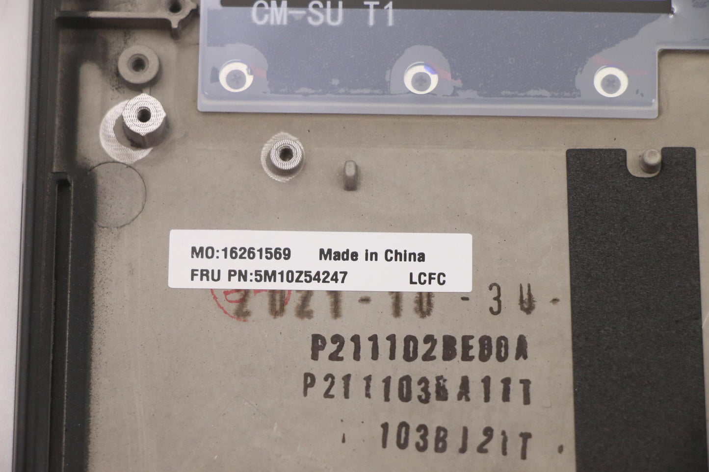 Lenovo C-Cover with Backlit Keyboard, USA English Layout, Black, Fingerprint Reader SRX - 5M10Z54247