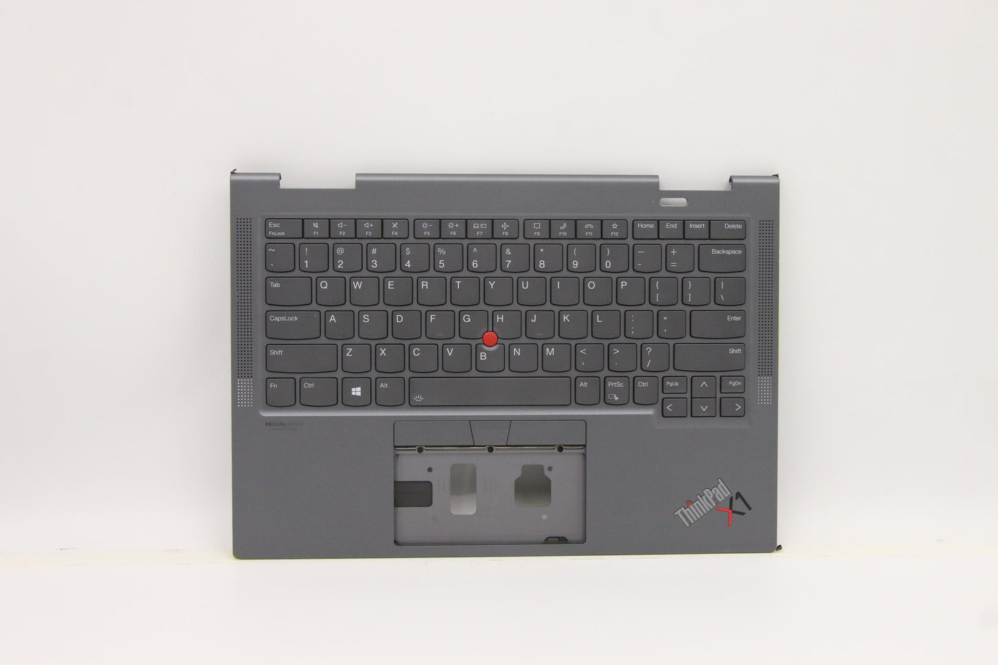 Lenovo C-Cover with Keyboard, USA English, Storm Grey, WWAN Support - 5M11C40988