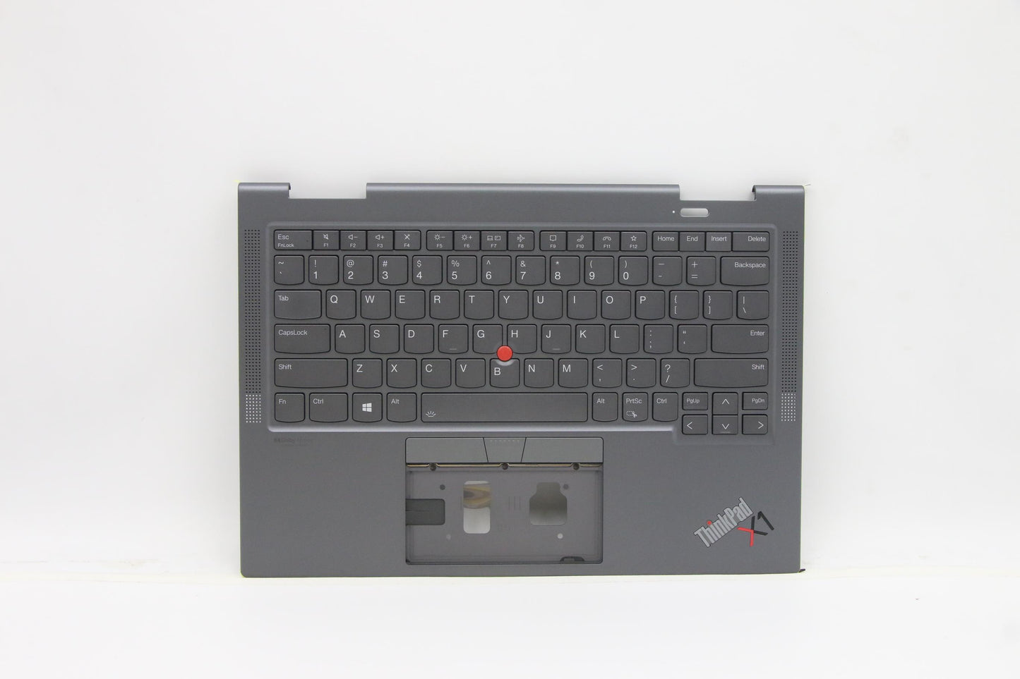 Lenovo C-Cover with Keyboard, USA English, Grey, WWAN Support - 5M11C41060