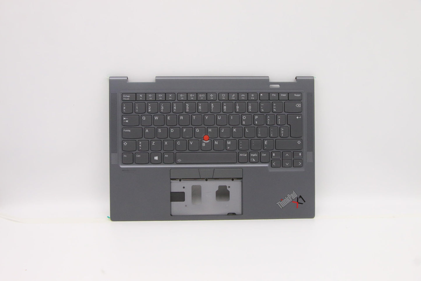 Lenovo C-Cover with Keyboard, Canadian French, Storm Grey, WWAN Support - 5M11C41062