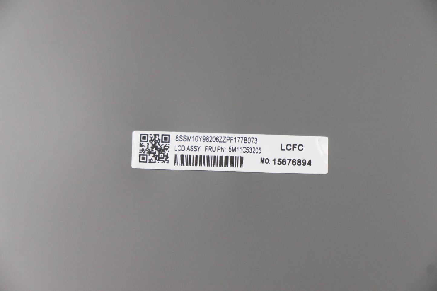 Lenovo LCD Module, 14", WUXGA, Anti-Glare, 400 nits, with IR & HD Camera - 5M11C53205