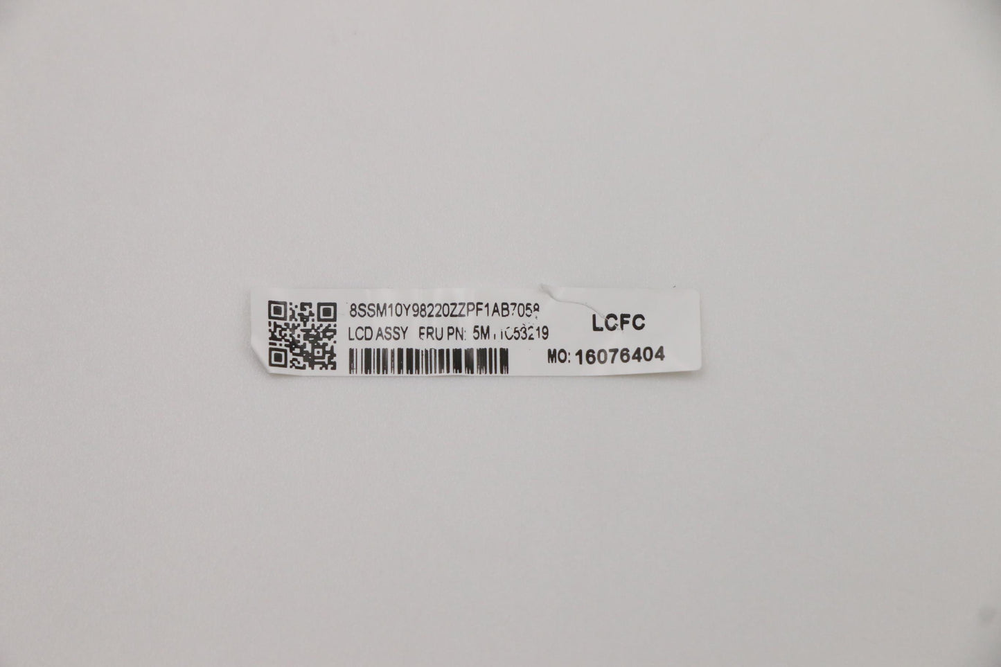 Lenovo 14-Inch LCD Module, WQUXGA, Non-Touch, Glare, IPS, 500nit, with IR and HD Camera - 5M11C53219