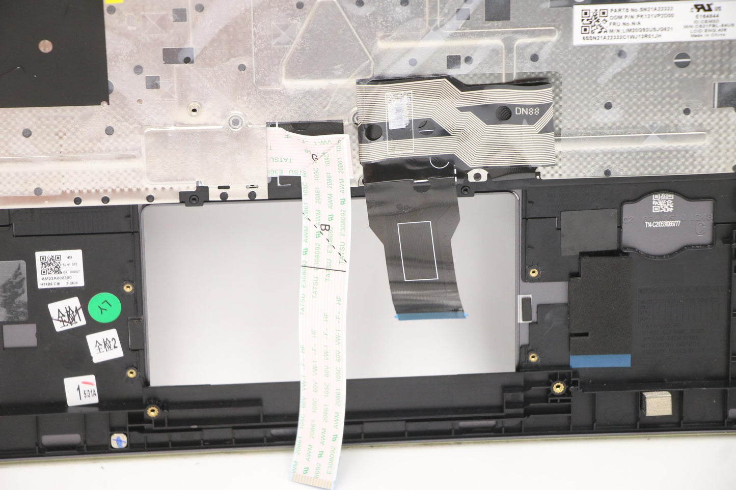 Lenovo C-Cover with Keyboard, USA English, Grey, Backlight - 5M11C85537