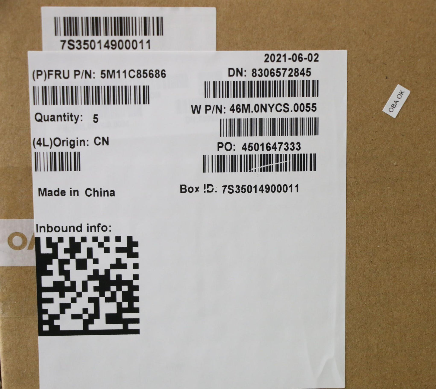 Lenovo 14-inch WUXGA Non-Touch Display 400nit with FHD RGB Camera - 5M11H44092