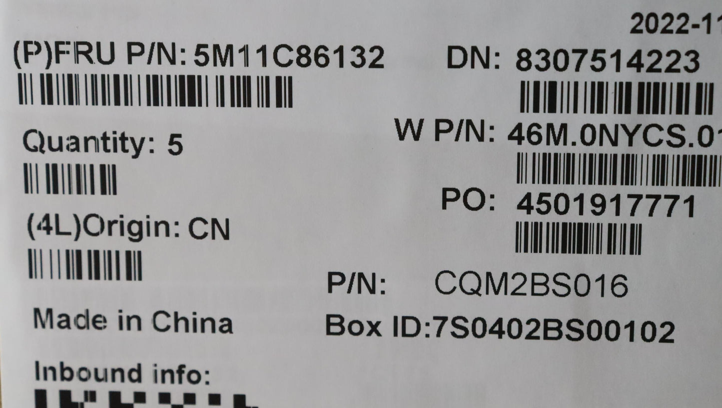 Lenovo C-Cover with Keyboard, USA English, Black, Non-Backlight, Clickpad, No WWAN - 5M11C86132