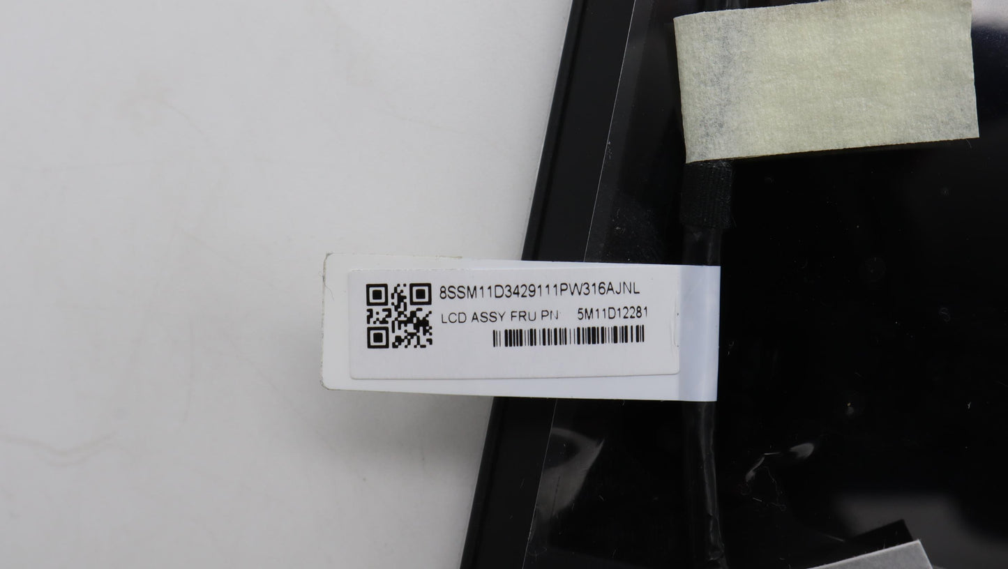 Lenovo 16" WQXGA LCD Module, Non-Touch, Anti-Glare, IPS, 400nit, 100% sRGB - 5M11D12281