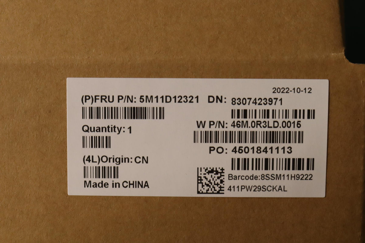 Lenovo LCD Module, 16", WQUXGA, Touch, Anti-Reflection, Anti-Smudge, IPS, 600nit, Color Calibration, with FHD Hybrid RGB+IR Camera @ - 5M11D12321