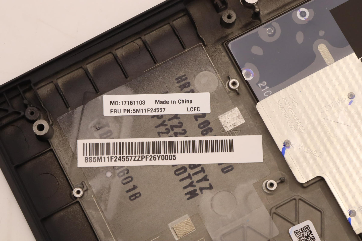 Lenovo US English Backlit Keyboard with Black C-Cover - 5M11F24557