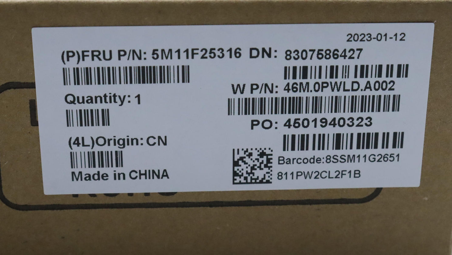 Lenovo 13.3" WUXGA Touch Display Module, Anti-Reflection, IPS - 5M11F25316