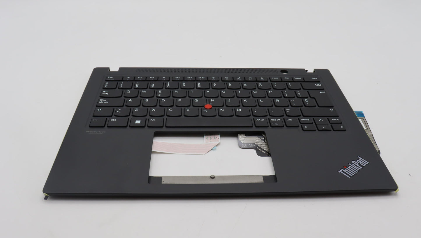 Lenovo - Keyboard C-Cover, Spanish Layout, Sunrex, Black - 5M11G27057