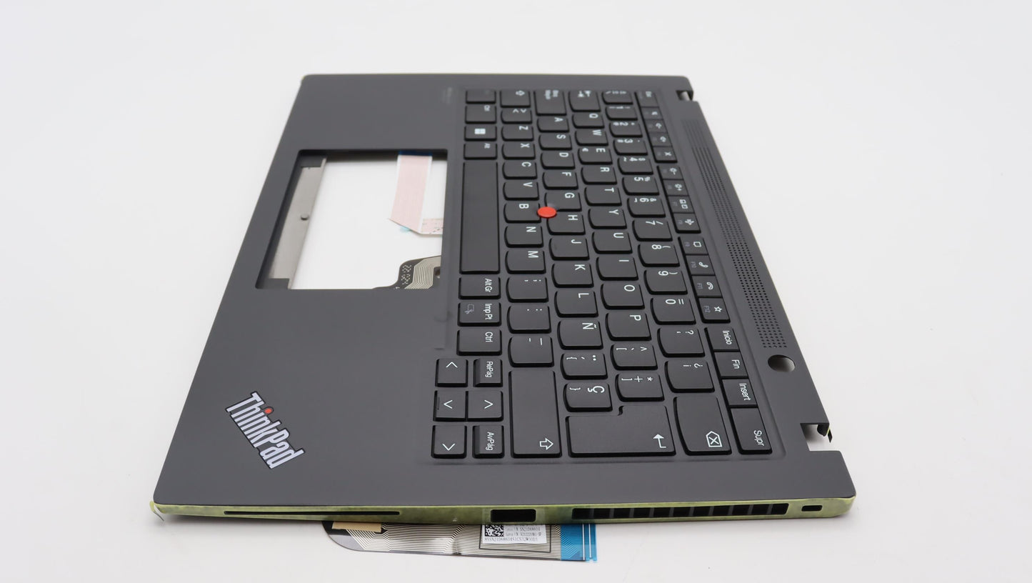 Lenovo - Keyboard C-Cover, Spanish Layout, Sunrex, Black - 5M11G27057