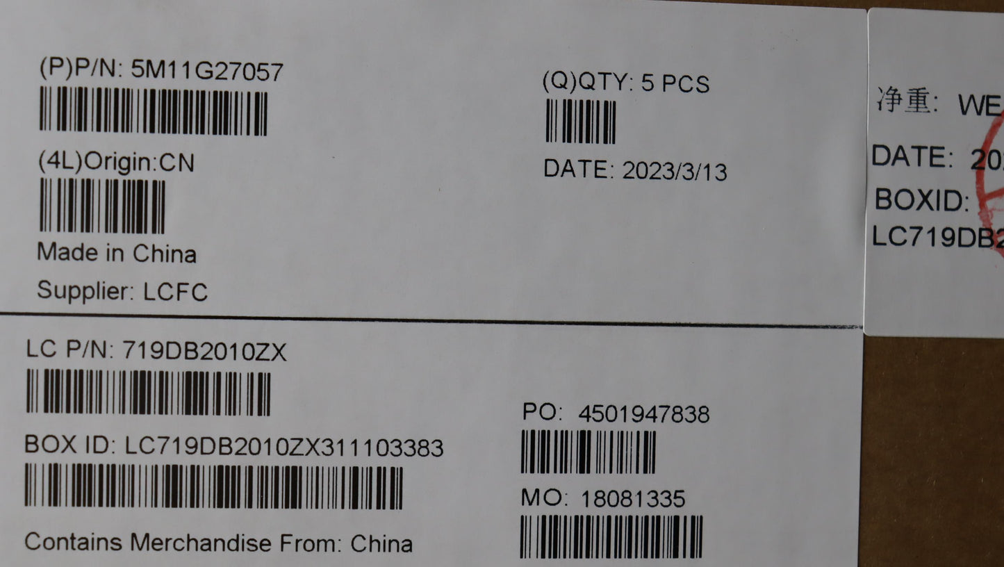 Lenovo - Keyboard C-Cover, Spanish Layout, Sunrex, Black - 5M11G27057