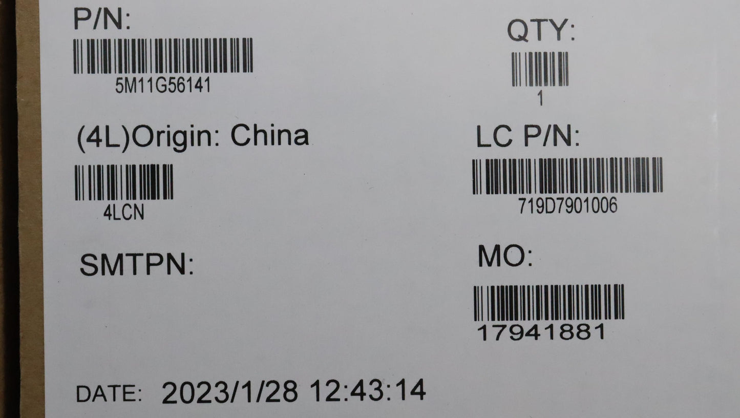 Lenovo CS21 2bCP, Glass + Synaptics PCB, Deep Black - 5M11G56141