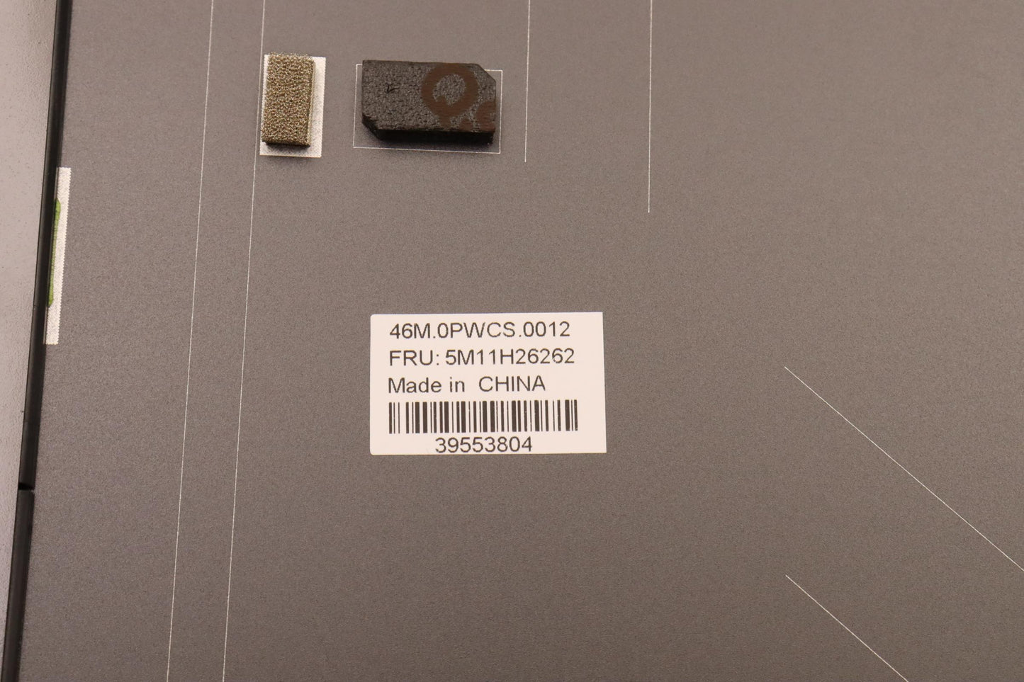 Lenovo A-Cover Mechanical Assembly, Clamshell 2.4T - 5M11H26262