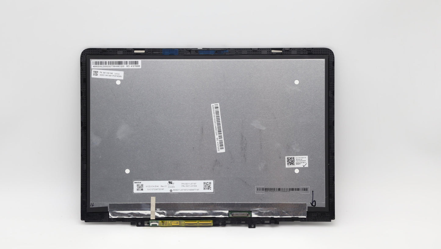 Lenovo LCD Module, 12.2", WUXGA, Touch, Glare, Anti-Smudge, IPS, 300nit, 50% NTSC - 5M11H61348