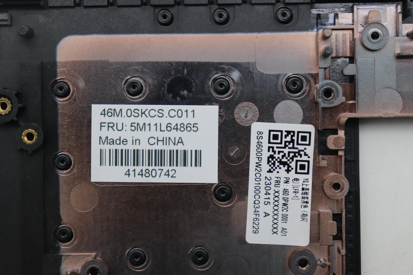 Lenovo C Cover Assembly WFC YG Black - 5M11L64865