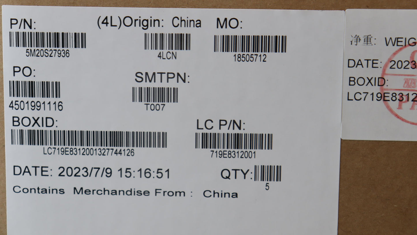 Lenovo Mechanical Mechanical82Wqliqui - 5M20S27936