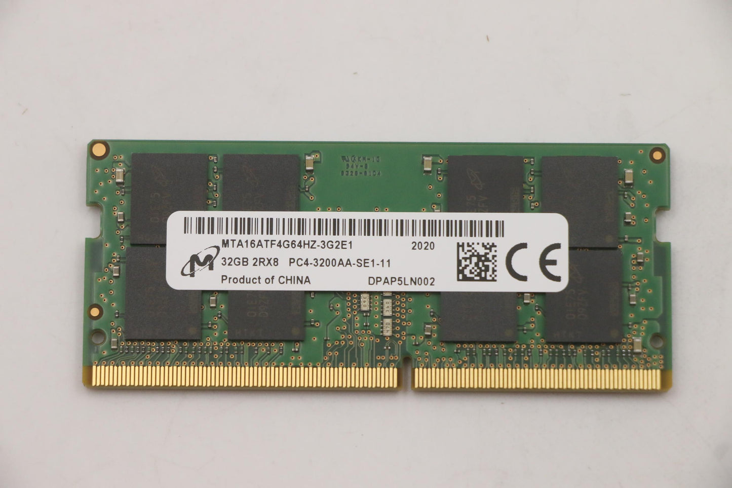 Lenovo 32GB DDR4 3200MHz SODIMM Memory Module, Micron - 5M30V06807