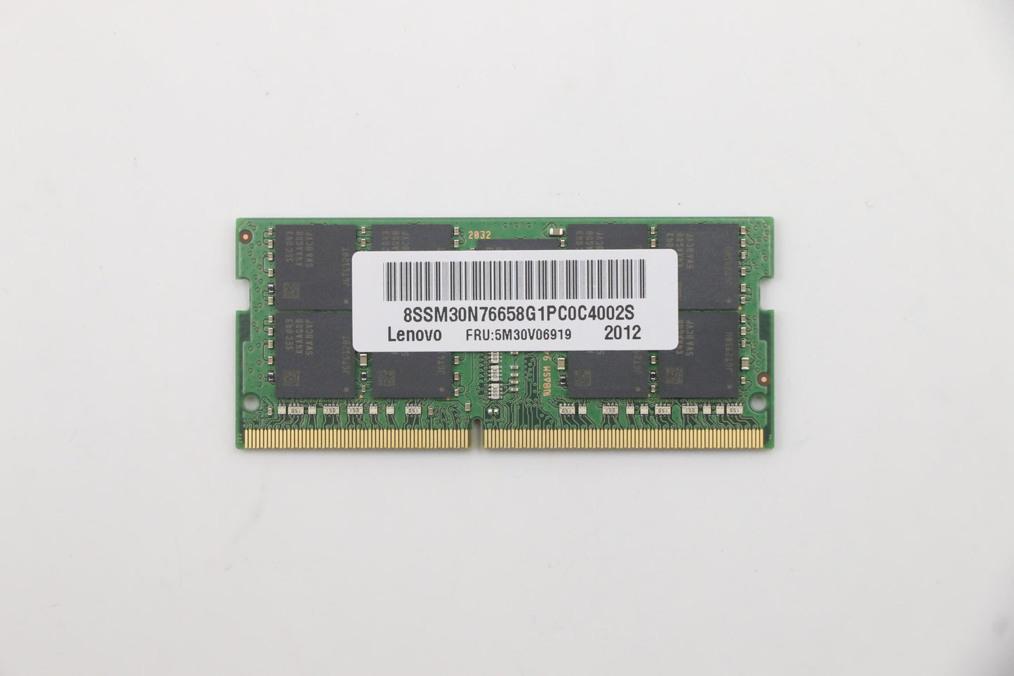 Lenovo 32GB Memory, DDR4, 2933MHz, SODIMM, ECC, Samsung - 5M30V06919