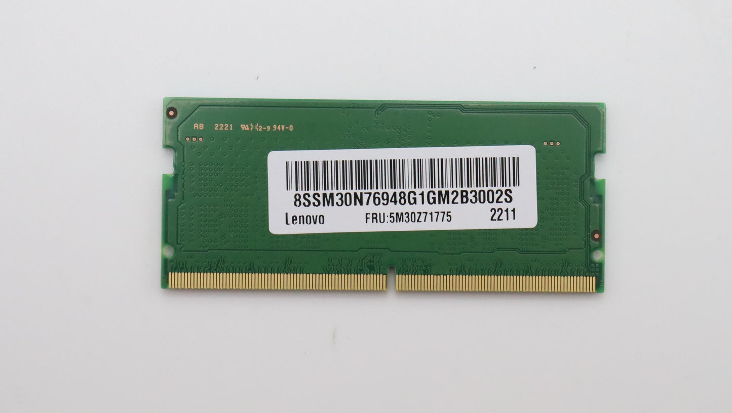 Lenovo 8GB DDR5-4800 SoDIMM Memory Module by Samsung - 5M30Z71775
