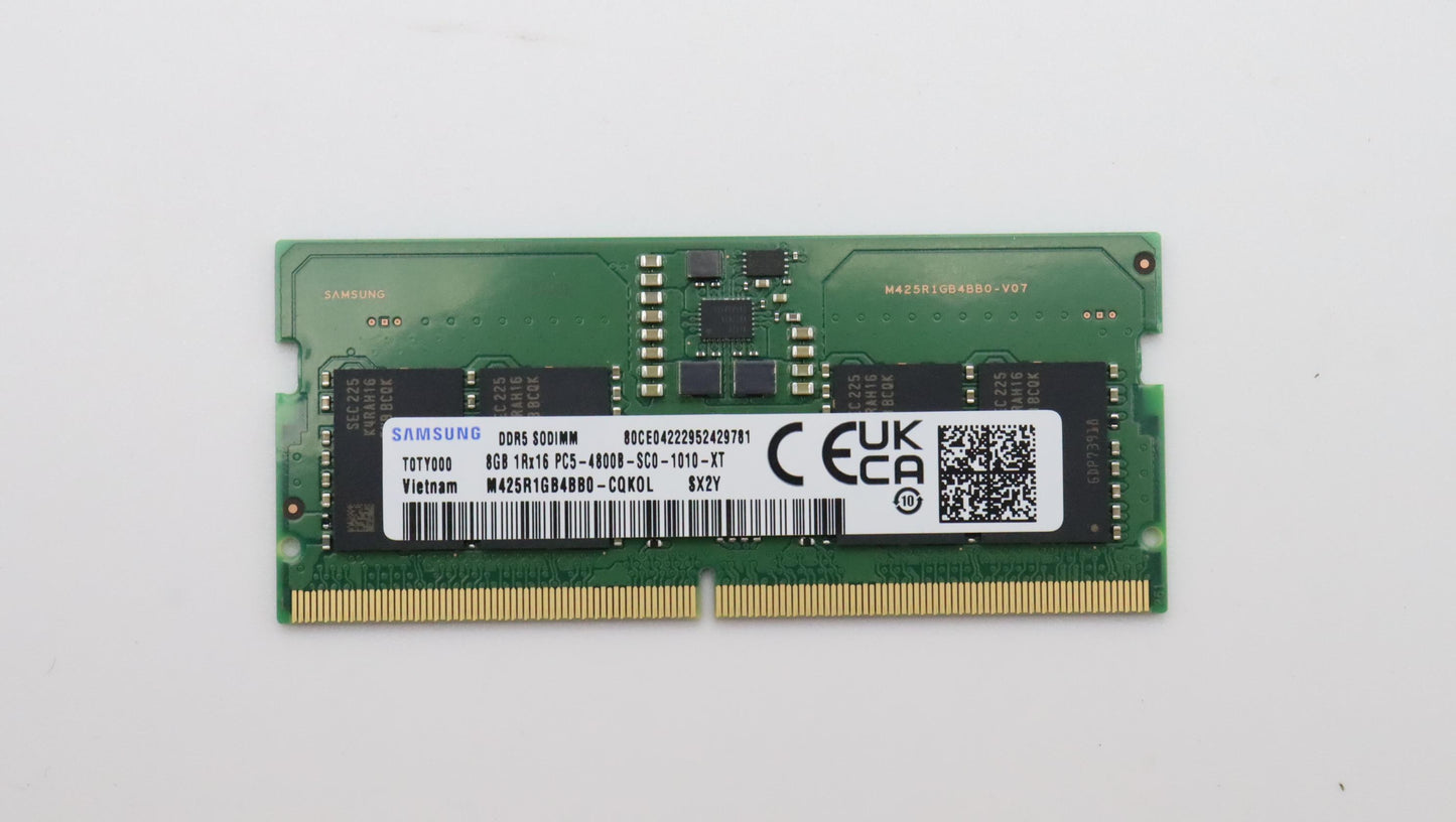 Lenovo 8GB DDR5-4800 SoDIMM Memory Module by Samsung - 5M30Z71775