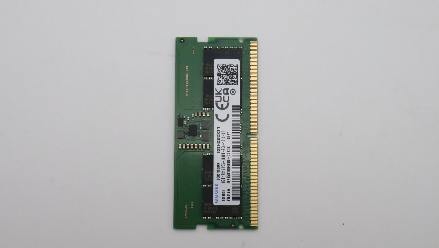 Lenovo 8GB DDR5-4800 SoDIMM Memory Module by Samsung - 5M30Z71775