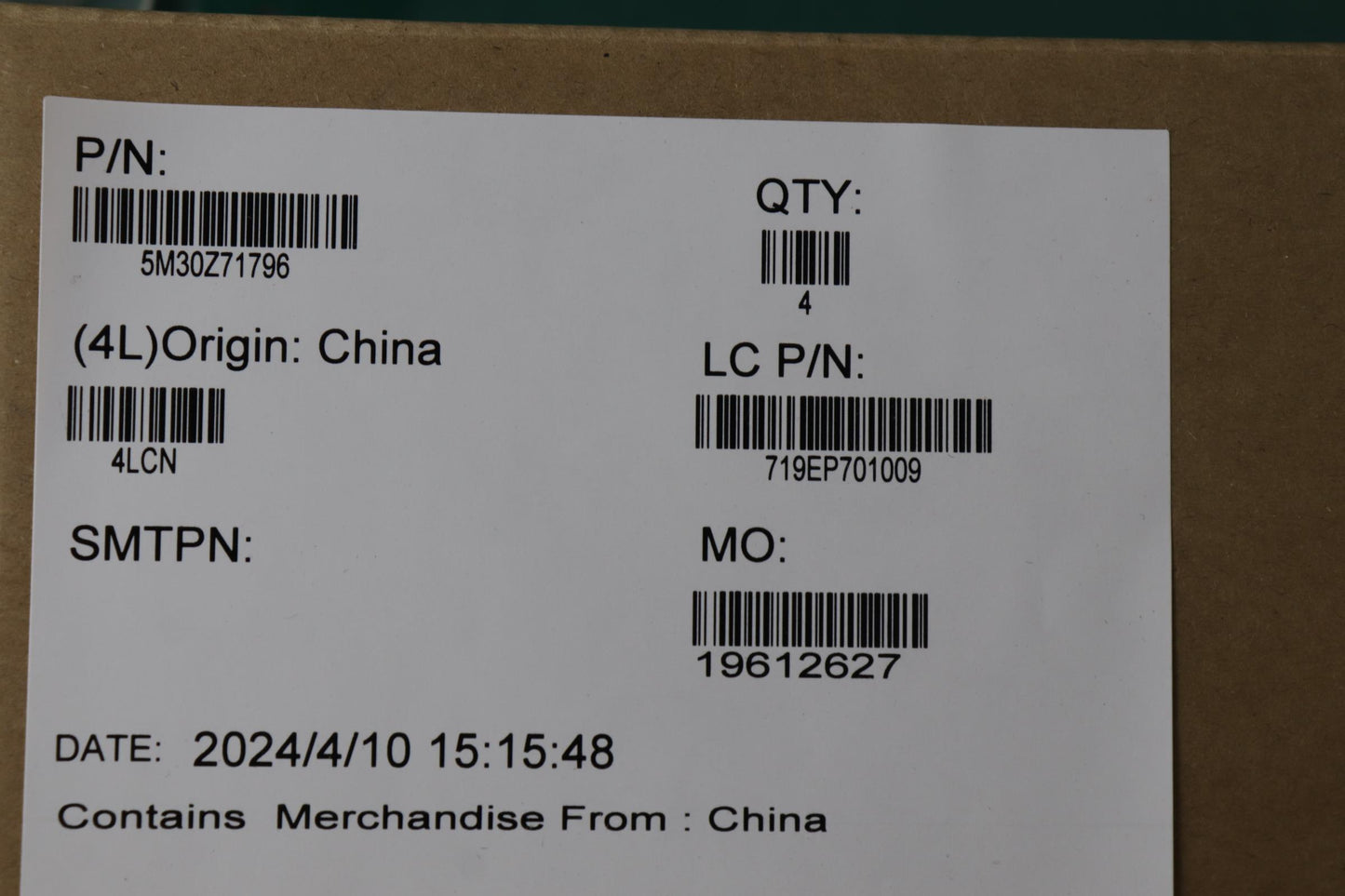 Lenovo Memory Sodimm,16Gb,Ddr5, - 5M30Z71796