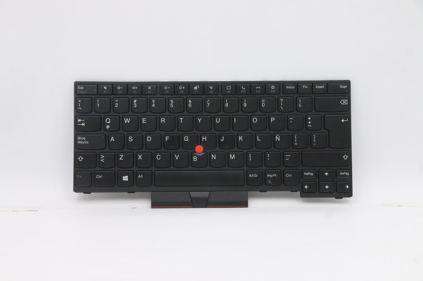 Lenovo Keyboard Internal, Spanish LA, Black, Non-Backlit - 5N20V43727