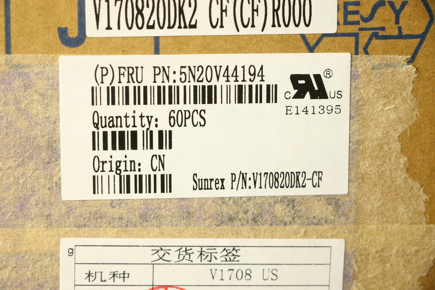 Lenovo Canadian French Internal Keyboard, Black, Backlit - 5N20V44194