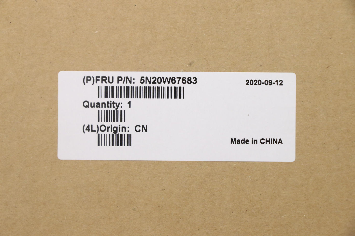 Lenovo Keyboard, Internal - 5N20W67683