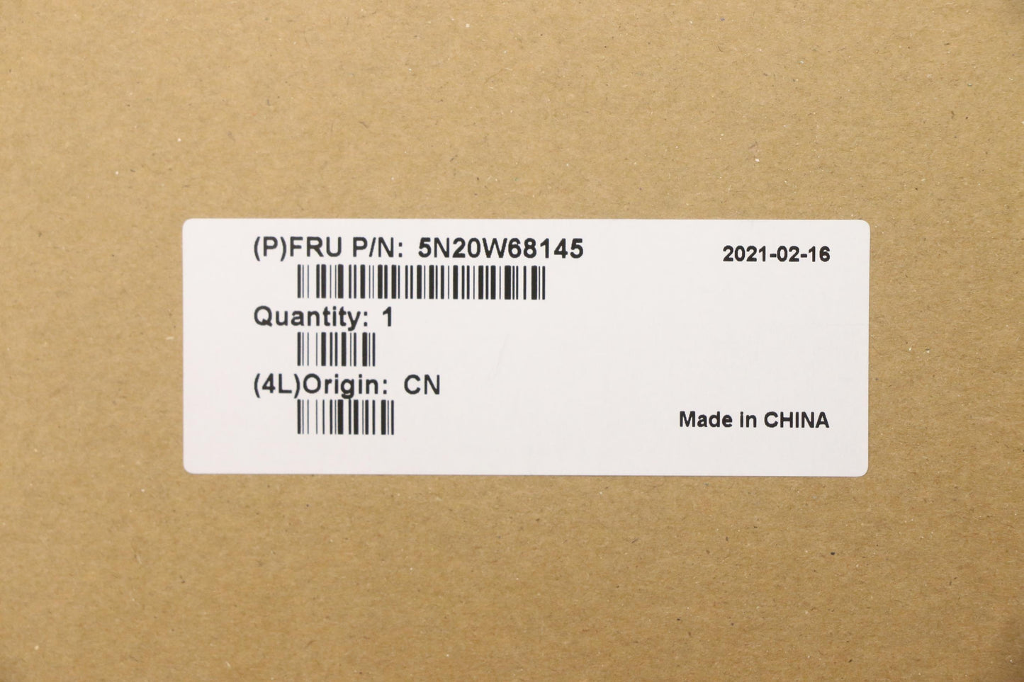 Lenovo Keyboard Internal, USA English, Non-Backlight, with Number Pad - 5N20W68145