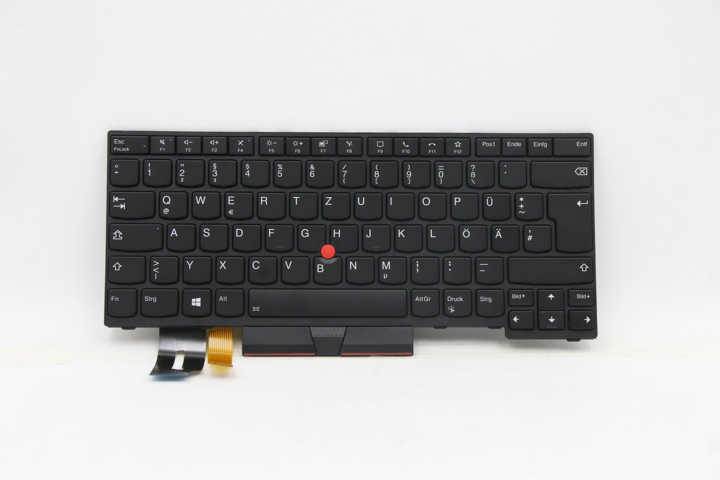 Lenovo Internal Keyboard, German Layout, Black, Backlight - 5N20X68856
