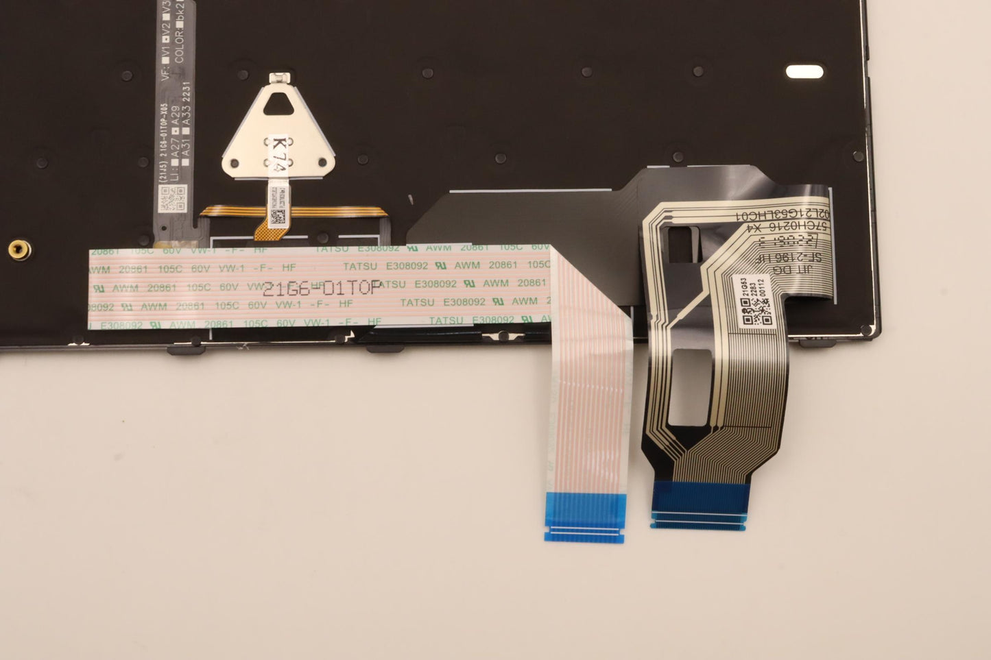 Lenovo Keyboard Internal, USA English, Black, Backlight - 5N21D67970