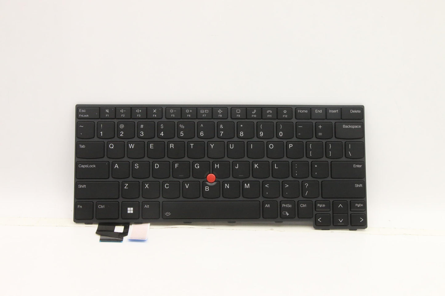 Lenovo Internal Keyboard, USA English, Backlit, Black - 5N21D68058